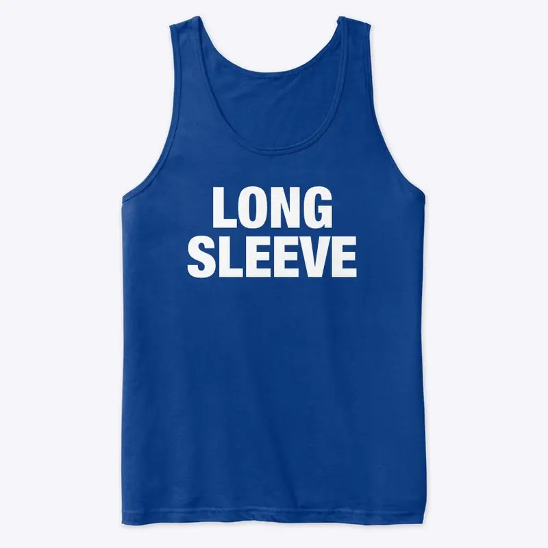 7/100- Long Sleeve Athletic Tank Top